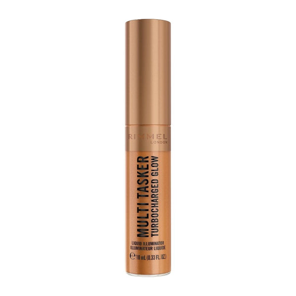 Rimmel Multi-Tasker Turbocharged Glow Liquid Illuminator - Its Giving Bronze