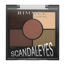 Rimmel Scandeleyes 5 Pan Eyeshadow Pallette - 02 Brixton Brown