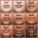 Grid of close-up images of lips in various shades of brown.