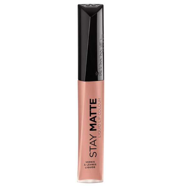 Rimmel Stay Matte liquid lip colour on a white background