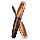 Mascara with rose gold and brown packaging on a white background