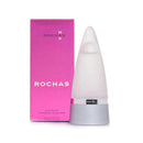Rochas perfume bottle and packaging on a white background