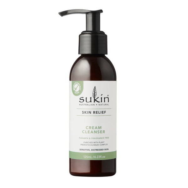 Sukin Skin Relief Cream Cleanser 125ml