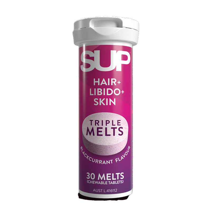 SUP Supplements Hair + Libido + Skin 30 Melt Tablets