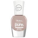 Sally Hansen nail polish bottle with 'good. kind. pure.' label on a white background