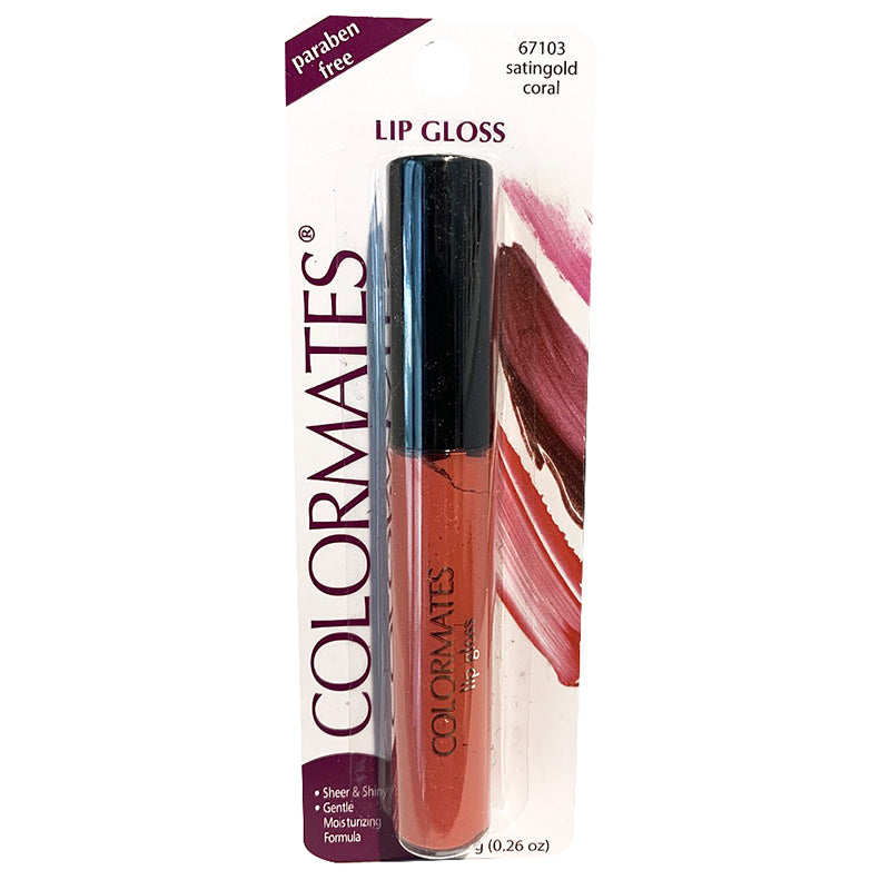 Colormates Lip Gloss Satingold Coral