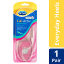 Scholl Gel Activ Everyday Heels packaging on a white background