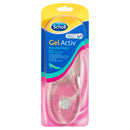 Scholl Gel Activ shoe inserts in packaging on a white background