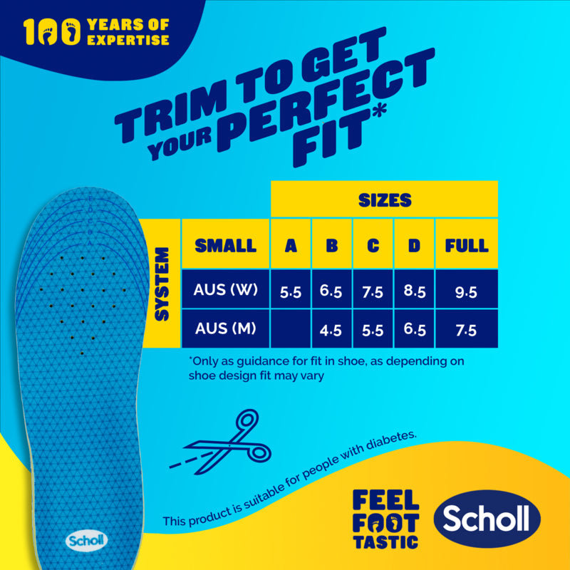 Scholl GelActiv Insole Formal - Small