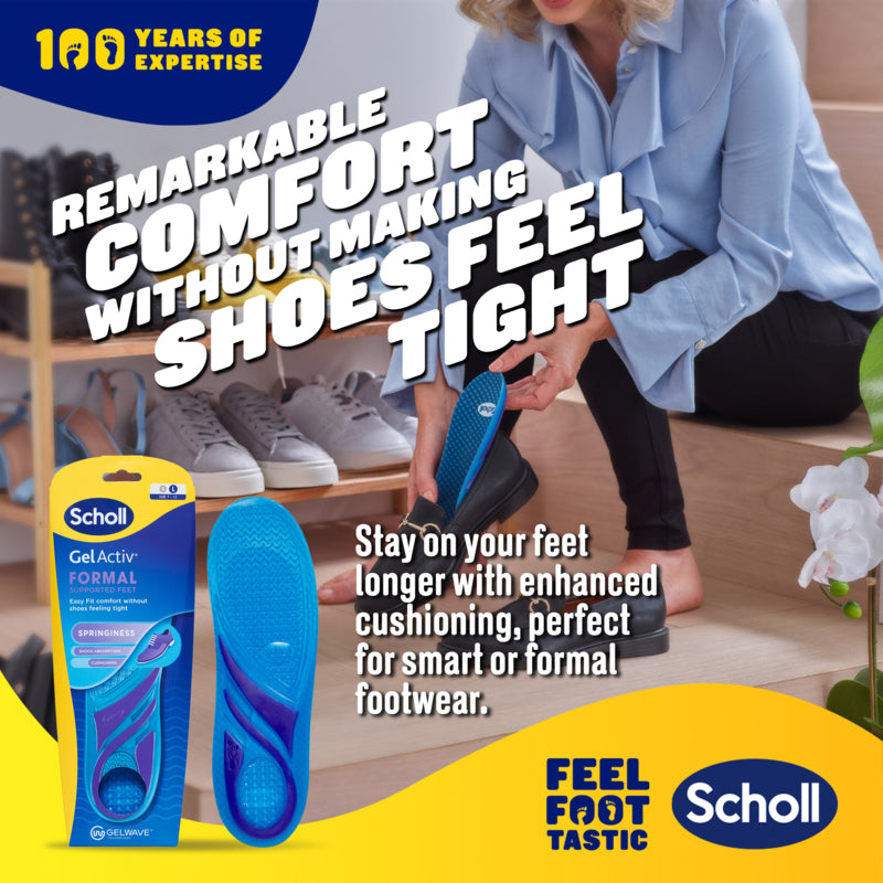 Scholl GelActiv Insole Formal - Small