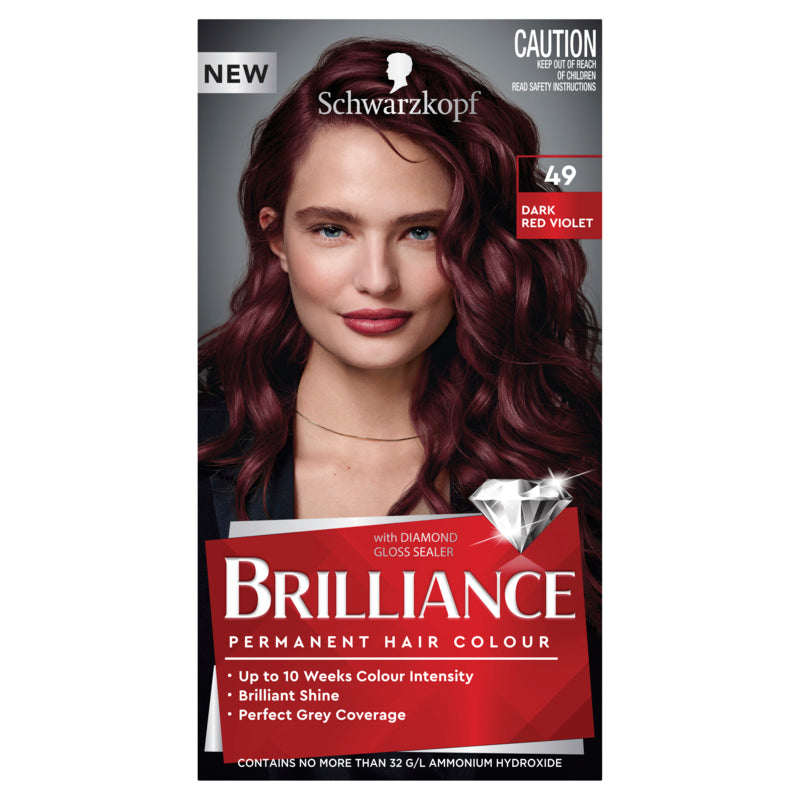 Schwarzkopf Brilliance 49 Dark Red Violet