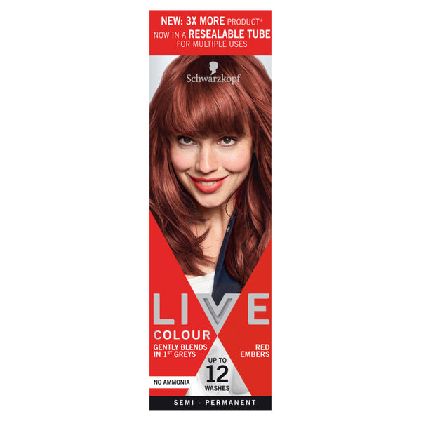 Schwarzkopf Live Colour Red Embers 75ml