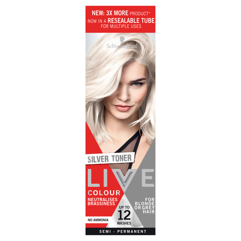 Schwarzkopf Live Colour Silver Toner 75ml