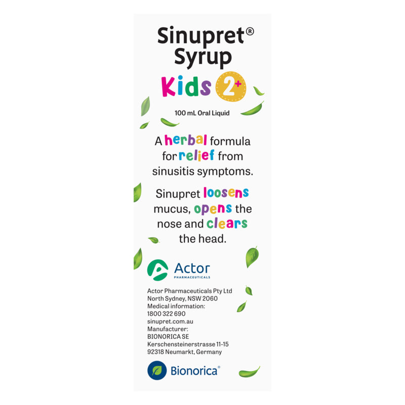 Sinupret Syrup 100ml