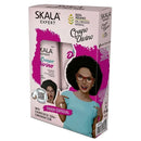 Skala Expert hair care product packaging with a woman and product illustration on a white background