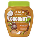 Skala Coconut 2 in 1 treatment cream jar on a white background