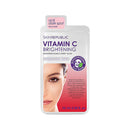 Skin Republic Vitamin C Brightening face mask packaging on a white background