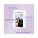Skin Republic Collagen Hydrogel packaging with text on a purple background