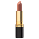 Revlon lipstick with gold cap on a white background