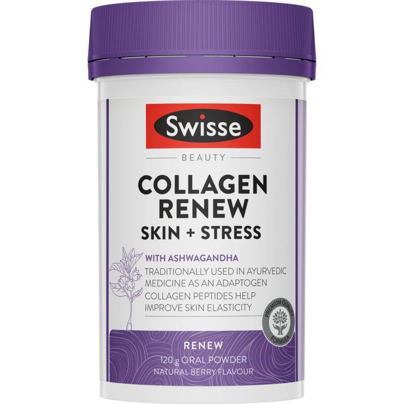Swisse Beauty Collagen Renew Skin & Stress Powder 120g