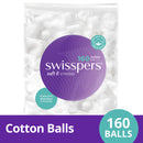 Swisspers Cotton Wool Balls - 160 Pack