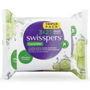 Swisspers Cucumber Facial Wipes 3x25 Pack