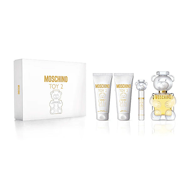 Moschino Toy 2 Eau De Parfum 100ml 4 Piece Gift Set