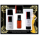 Tabu 3 Piece Gift Set (15ml Cologne, 100g Hand & Body Lotion, & 100ml Roll On Deodorant)