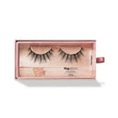 False eyelashes in a rose gold box with 'Faux Lash Co.' branding on a white background.