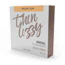 Thin Lizzy Hoola mineral foundation pressed powder packaging on a white background
