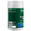 Thorne Research Flaxseed Oil supplement container on a white background
