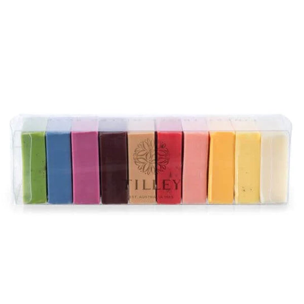 Tilley Gift Soap Rainbow Pack 10 X 50G Vivid