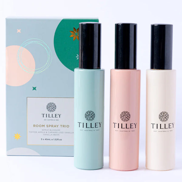 Tilley Room Spray Trio Gift Set 3 X 45ml