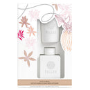 Tilley Vanilla Bean Candle & Reed Gift Set (Scented Candle and Reed Diffuser) on a white background