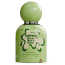 A 30ml bottle of Tubbees Matcha Made in Heaven Eau de Parfum, featuring a light green body with a cream-colored matcha leaf graphic and a matching round light green cap, set against a plain white background.