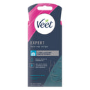 Veet expert face wax strips packaging on a white background