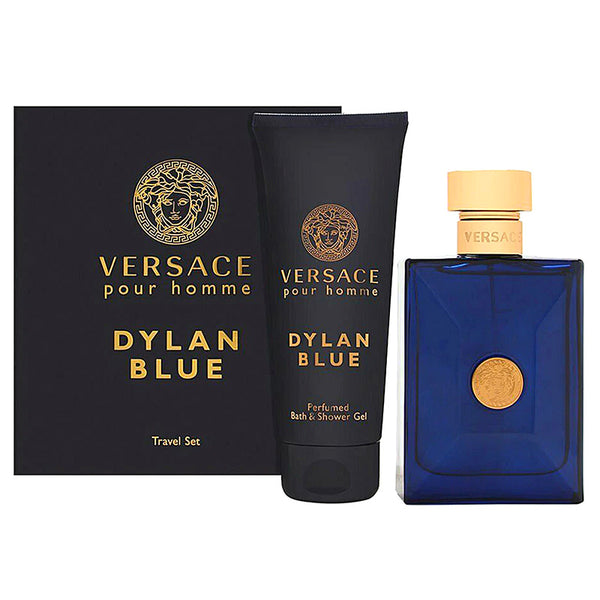 Versace Pour Homme Dylan Blue EDT 50ml 2 Piece Travel Set