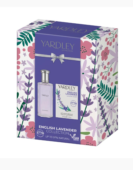Yardley Gift Set English Lavender 50ml edt and Soap 100gm