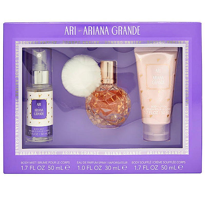 Ariana Grande Ari 3Pc 30Ml Gift Set Edp30ml Bm50ml Bc50ml