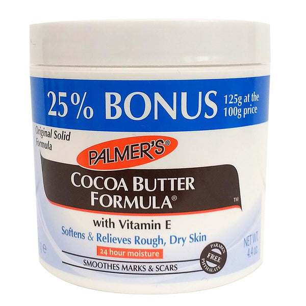 Palmers Cocoa Butter Jar 125g Bonus 25%