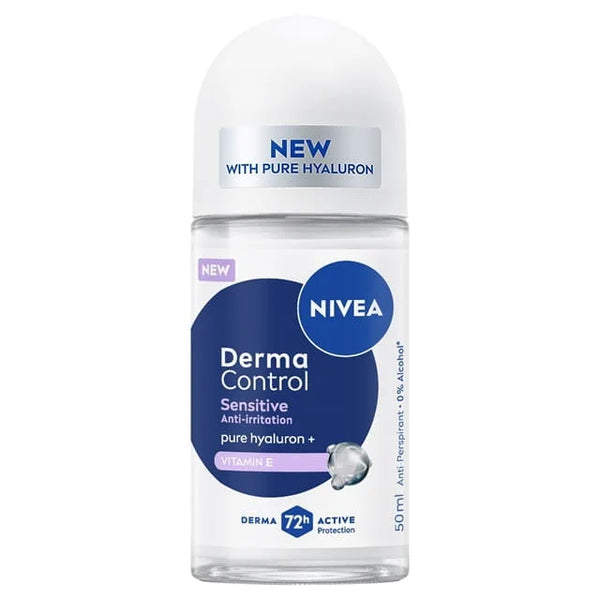 Nivea Derma Control Sensitive Roll-on Deodorant 50ml