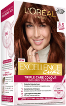L'Oréal Excellence Crème 5.5 Mahogany Brown Hair Colour
