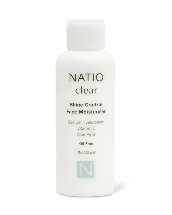 Natio Clear Shine Control Face Moisturiser 125ml