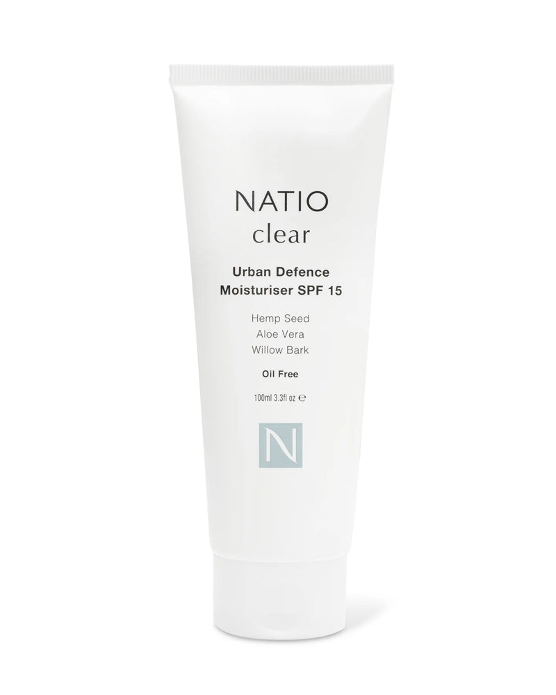 Natio Clear Urban Defence Moisturiser SPF 15 100ml