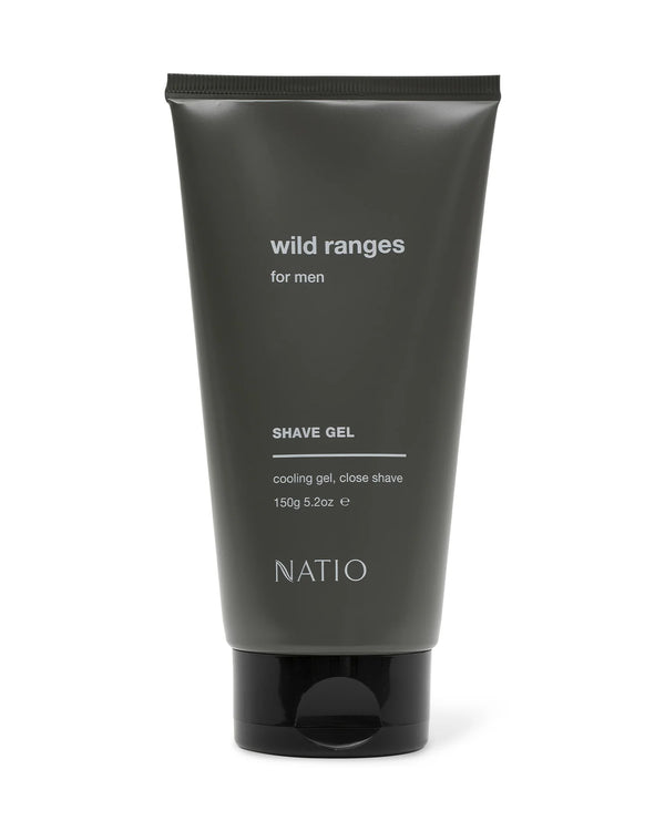 Natio Wild Ranges For Men Shave Gel 150g