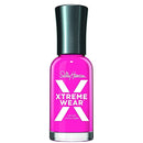 Pink Sally Hansen Xtreme Wear nail polish bottle on a white background