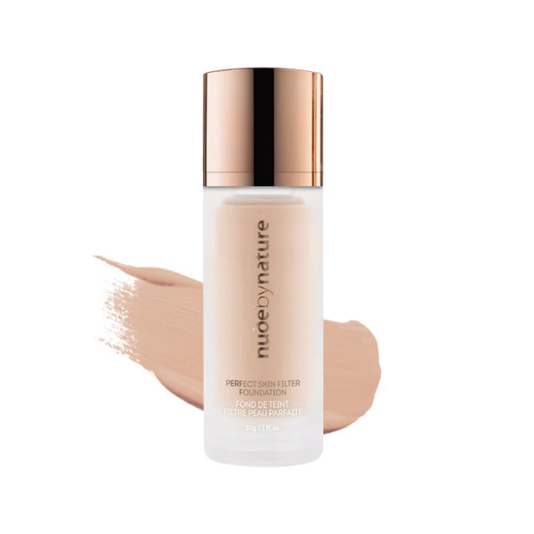 Nude By Nature Perfect Skin Filter Foundation W2 Ivory