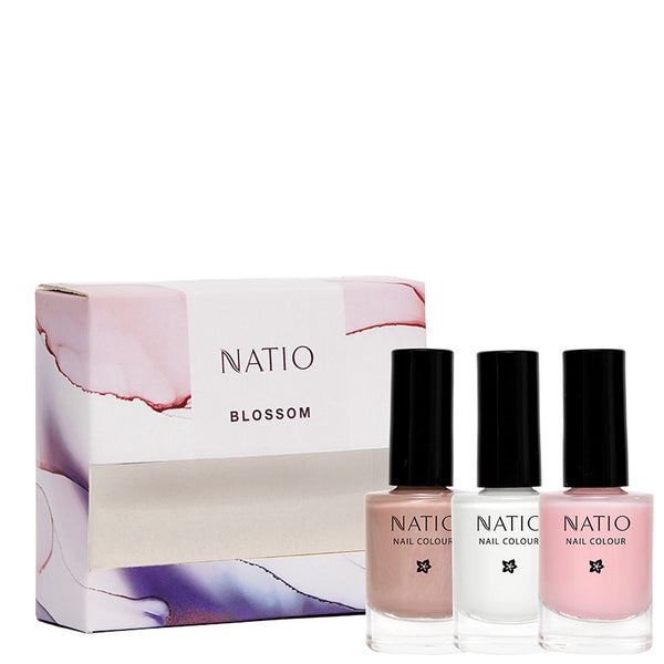 Natio Christmas 2024 Blossom Nail Polish Gift Set