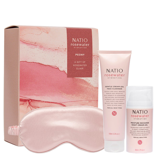 Natio Christmas 2024 Peony Gift Set