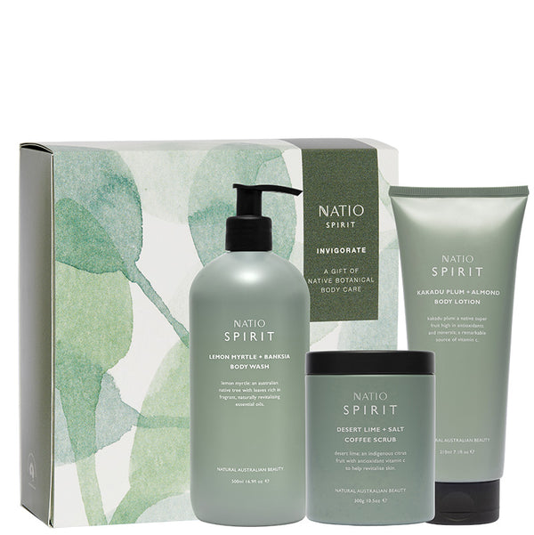 Natio Christmas 2024 Invigorate Gift Set